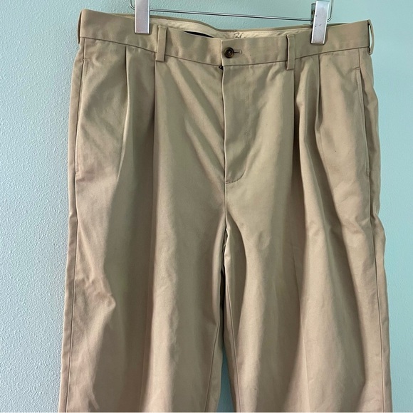 Brooks Brothers ADVANTAGE CHINO ELLIOT tan size 36/34 - Picture 4 of 16